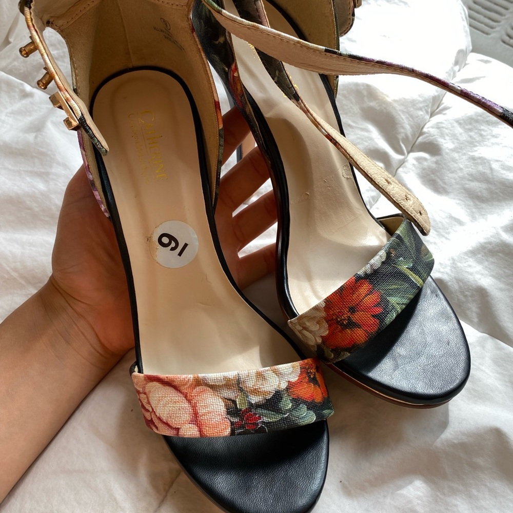 Floral heels